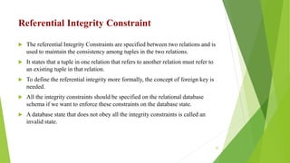 Relational model | PPTX