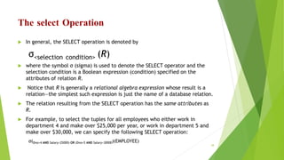 Relational model | PPTX