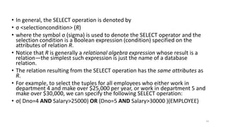 Relational model | PPTX