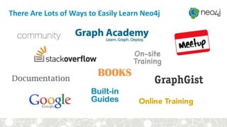 There Are Lots of Ways to Easily Learn Neo4j
 