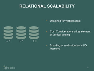 Riak Data Model Relational Databases to Riak | PDF
