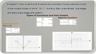 Relation and function | PPTX