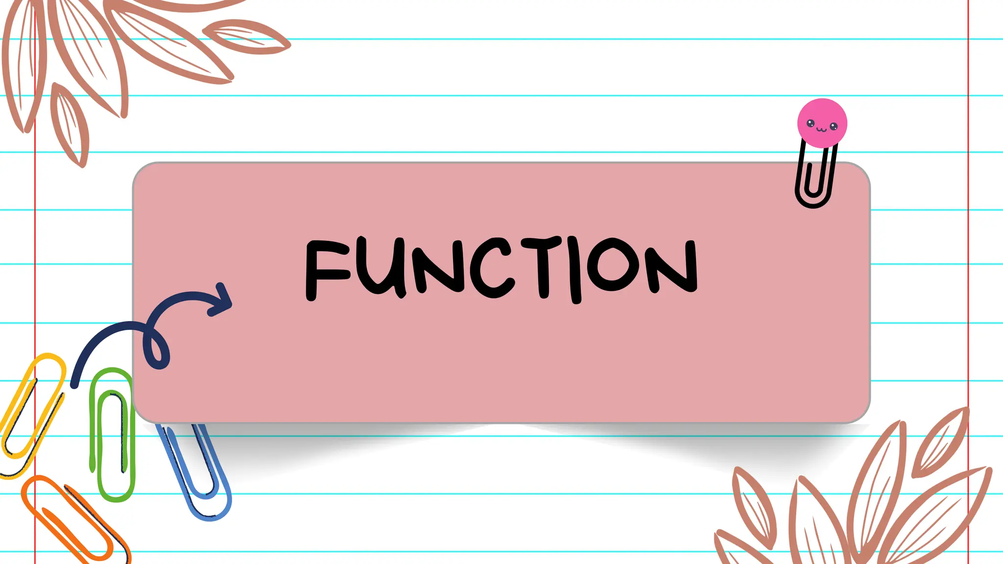 FUNCTION
 