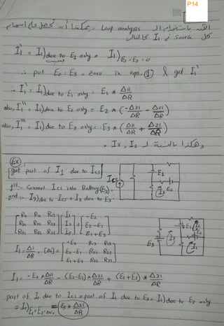 Electric Circuits Class (Handout 5) | PDF