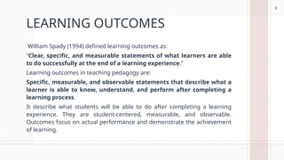 Understanding the Relationship Between Learning Objectives and Outcomes ...