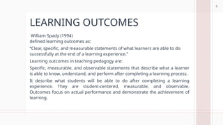 Understanding the Relationship Between Learning Objectives and Outcomes ...