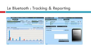 Le Bluetooth : Tracking & Reporting
 