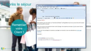 3 - Après le séjour
Remercier
votre
Client !
 
