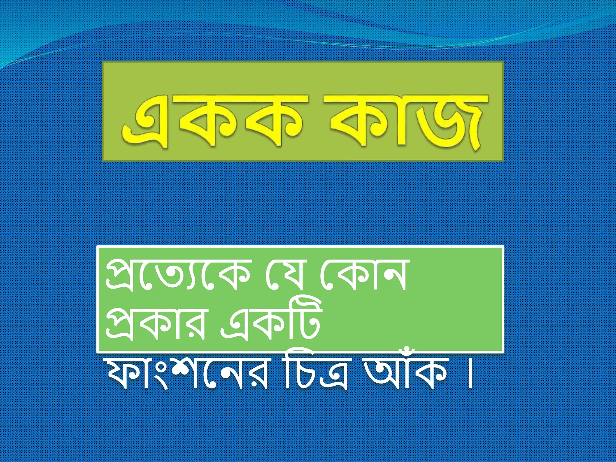 প্রলতযলক মে মক
প্রক র একটি
ফ িংশল র হচত্র আঁক ।
 