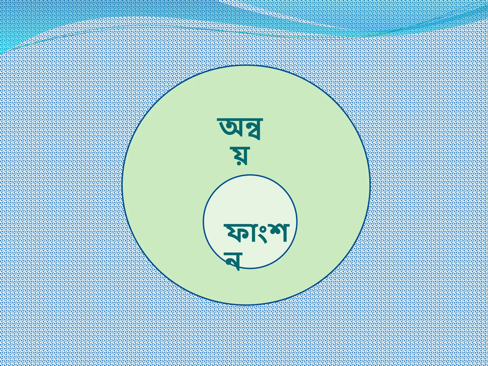 অন্ব
য়
ফাাংশ
ি
 