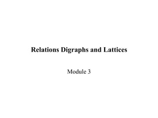 Relations | PDF