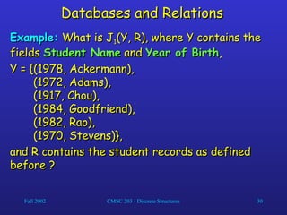 Discuss What is Relations and how to identify.ppt