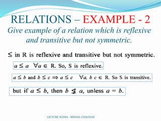 RELATIONS CLASS XII | PDF