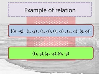 Relations and functions | PDF