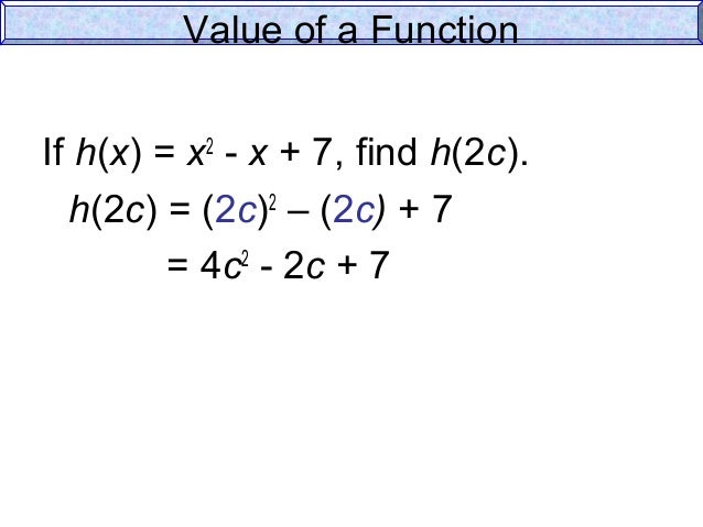 Relations and functions Relations and functions