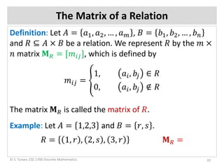 Matrix Relation Patterns Relations digraphs | PDF