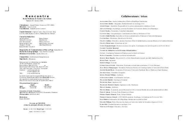 Rencontres perspectives