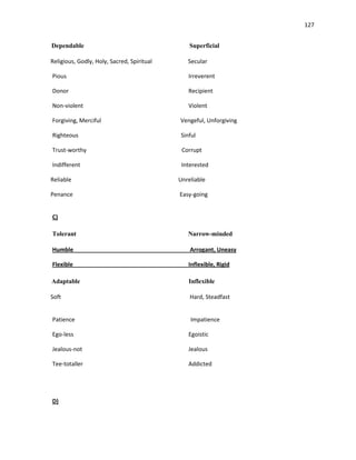 Relationship 3 Holistic-Balance