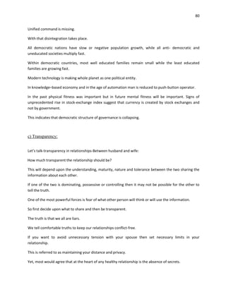 Relationship 3 Holistic-Balance