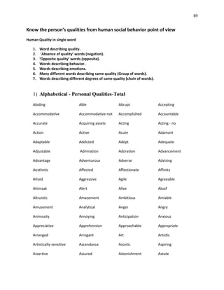 Relationship 3 Holistic-Balance