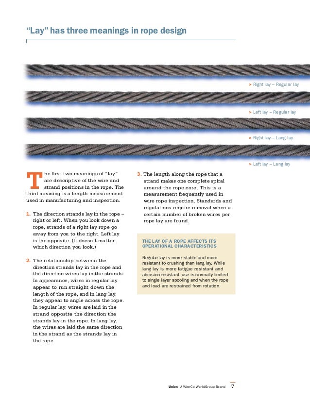 Relationship ofwirelayandpreformingtowirerope
