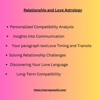 Relationship and Love Astrology – Astro Ganesh Ji