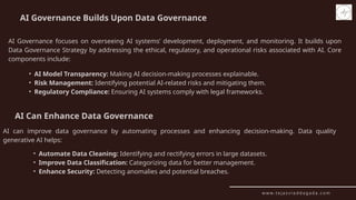 Relationship between Data Governance and AI Governance-Tejasvi Addagada ...