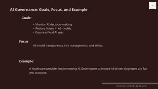 Relationship between Data Governance and AI Governance-Tejasvi Addagada ...