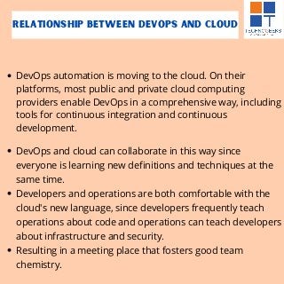 Relationship Between DevOps and Cloud | PDF
