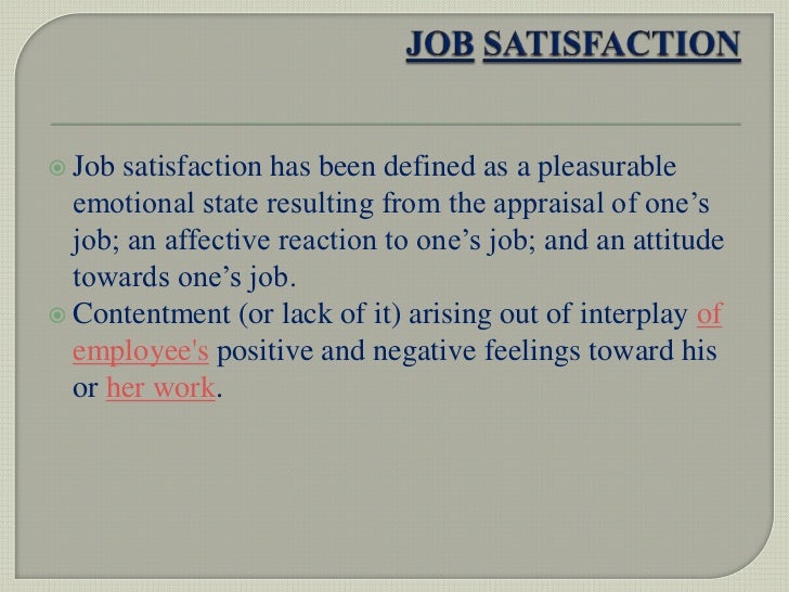 Relationship between leadership styles and job satisfaction