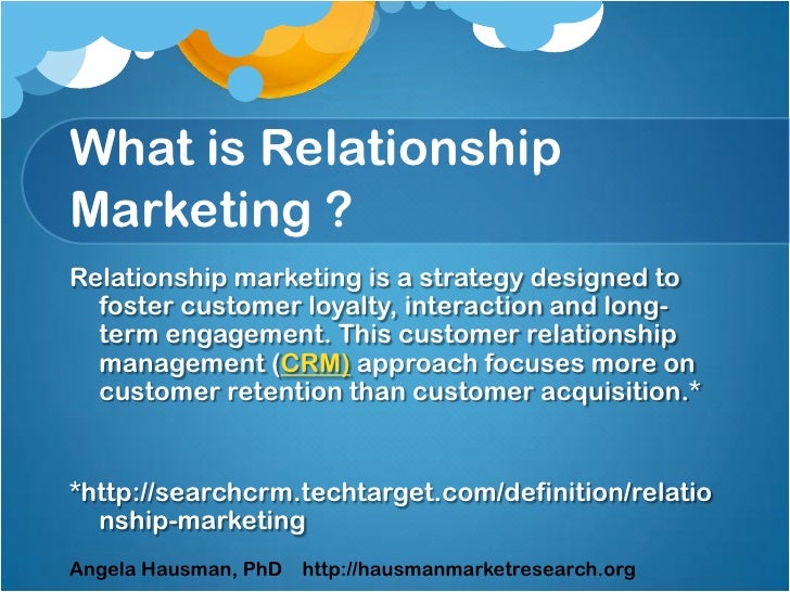 Image result for what is relationship marketing