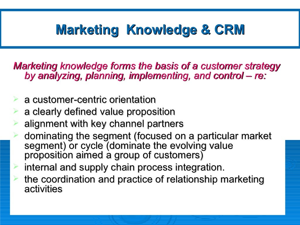 what is the use of relationship marketing