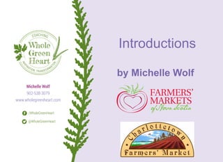 Introductions
by Michelle Wolf
 