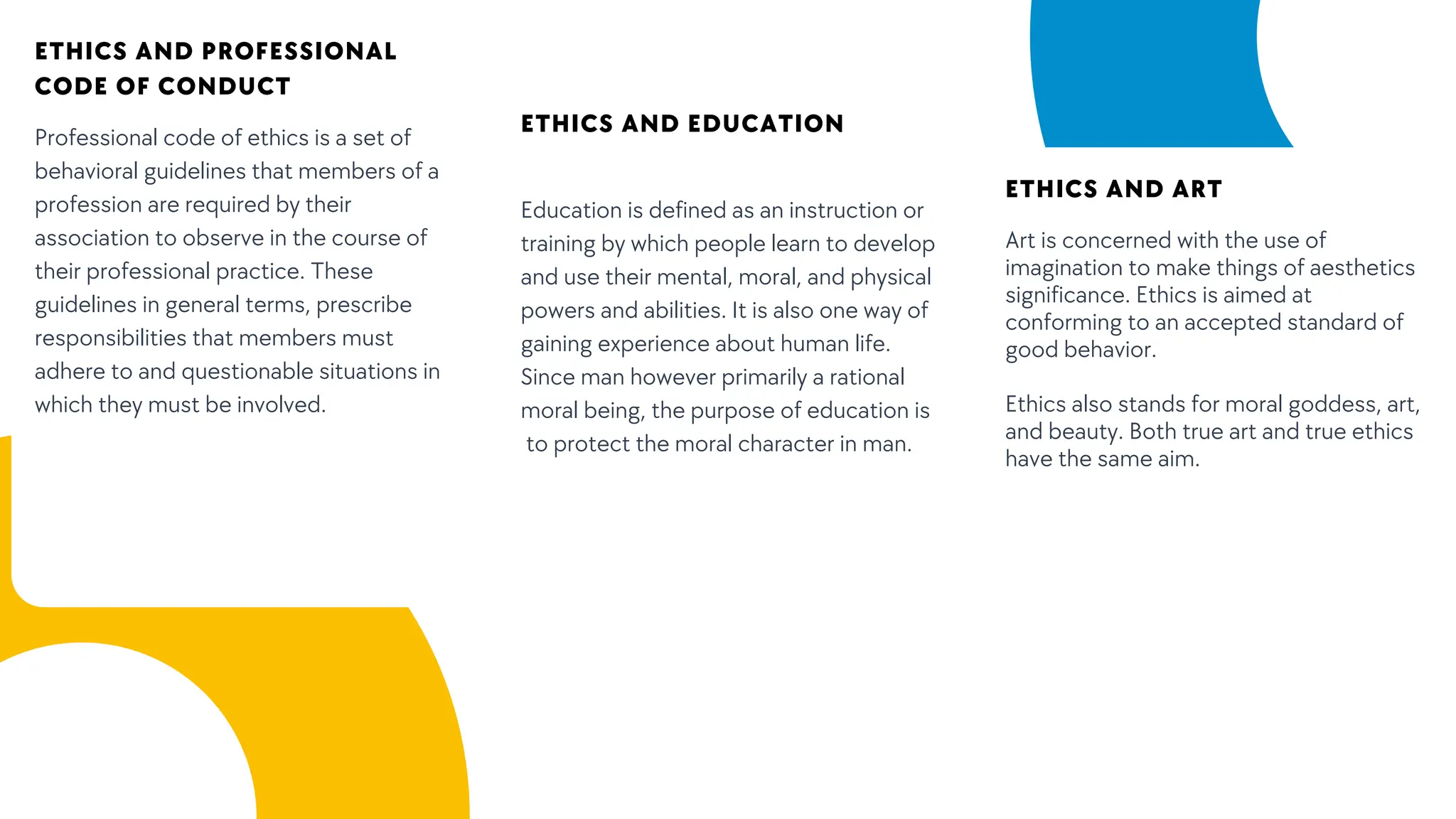 Relationship of Ethics with other sciences | PDF