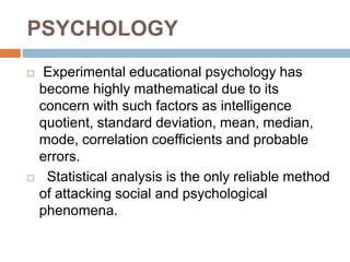 Psych Uni Math RELATIONSHIP OF MATHEMATICS WITH OTHER SCHOOL SUBJECT.pptx
