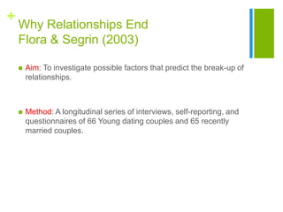 Relationships ending pp | PPTX