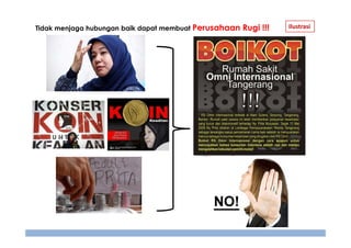 Tidak menjaga hubungan baik dapat membuat Perusahaan

Rugi !!!

Ilustrasi

 