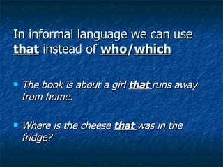 Relative Pronouns | PPT