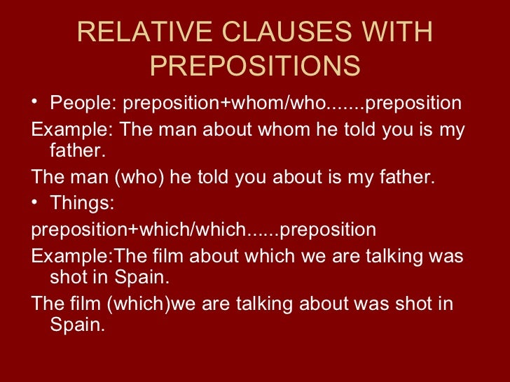 Relative Clauses relative-clauses