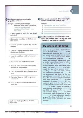 Relative clauses (fce)