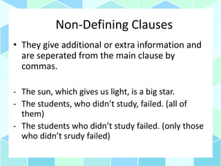Relative clauses | PPTX