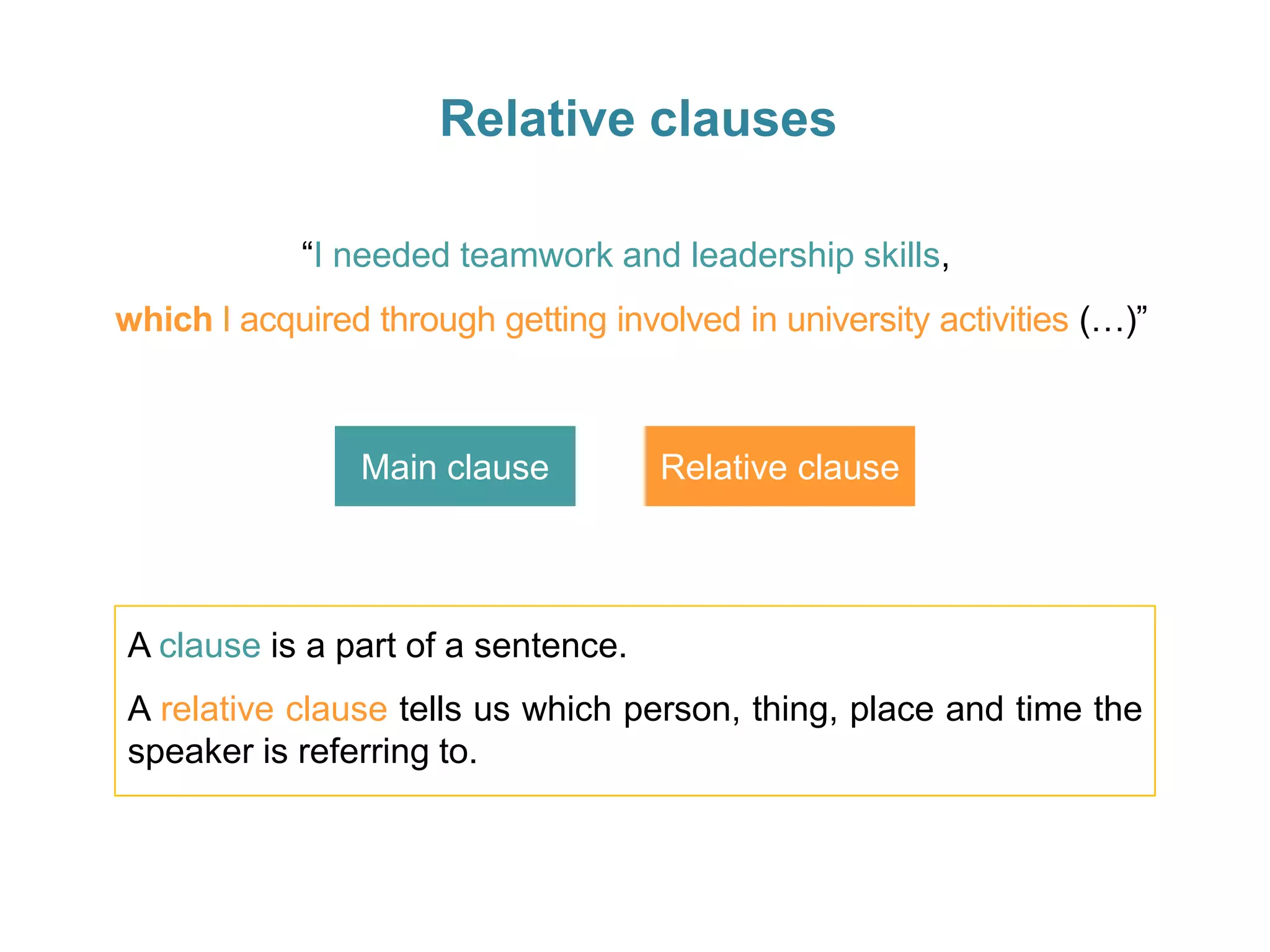 Defining And Non Defining Relative Clauses übungen Pdf