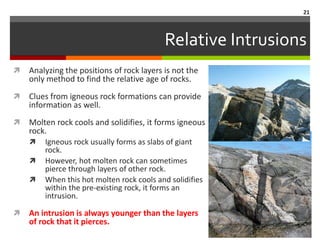 Relative Rock Age - Superposition | PDF