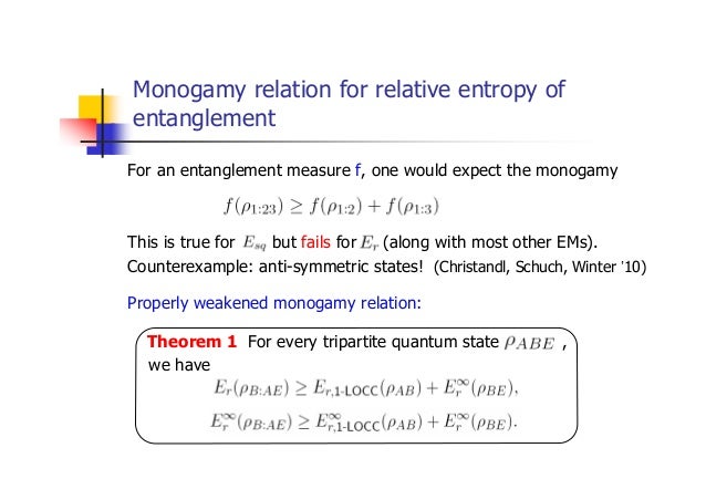 relative entropy relative entropy