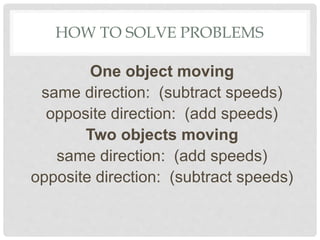 Relative motion 3-4 | PPTX