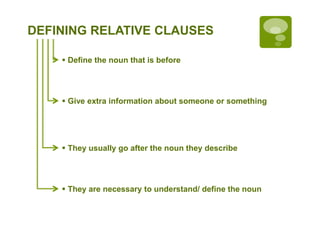 Relative sentences | PPSX