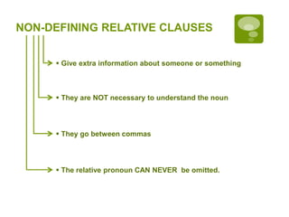 Be Relative Relative sentences | PPSX