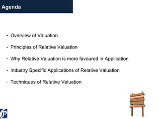 Relative Valuation - Techniques & Application | PPT