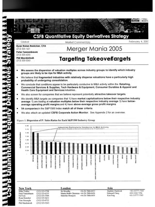 Relative Value Strategies   2002   2004