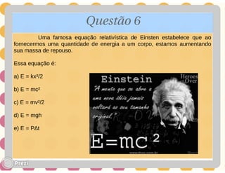 Relatividade exercicios